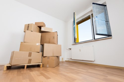Professional removals team planning a move in Wandsworth