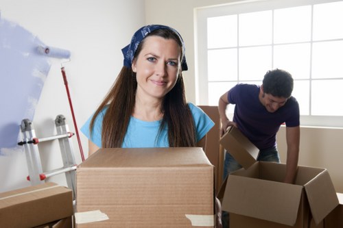 Business and household items safely arranged for long-term storage in Wandsworth