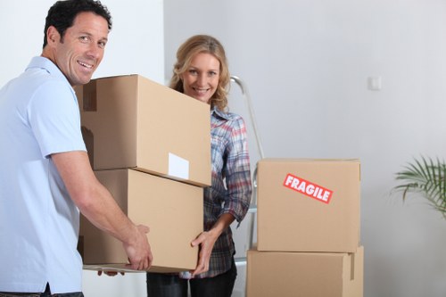 Clean and secure furniture storage solution in Wandsworth